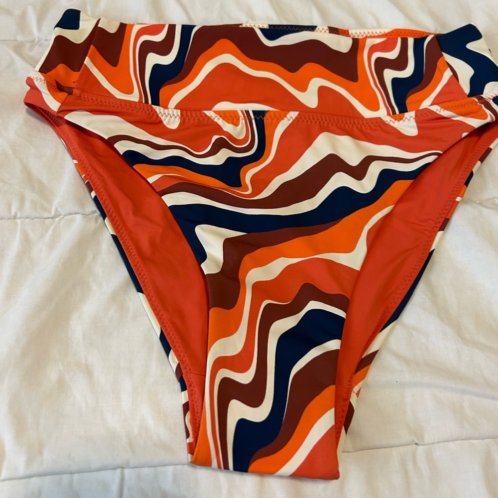 NWOT Knix Multicolor HeatWave Bikini Bottom